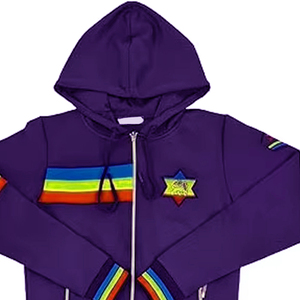 Ensemble de survêtement de jogging en polyester imprimé au design moderne, en tissu doux et confortable, idéal pour le quotidien, l'entraînement et la course à pied - Product Image 2