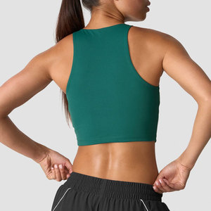 Nueva Camiseta de Yoga Transpirable para Mujer, Top Corto sin Mangas, de Alta Calidad, OEM, Ajustada, para Verano, Deportiva, para Correr - Product Image 5
