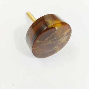 Boutons de porte en résine faits à la main Couleurs vives vertes et design de vague blanche pour les armoires d'enfants Parfait pour l'intérieur et l'extérieur - Product Image 2