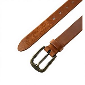 Crocodile <b>Hide</b> Leather Excellent Black Color Leather Belt Most Trending Genuine Quality Leather Belts in Wholesale Prices - Product Image 3