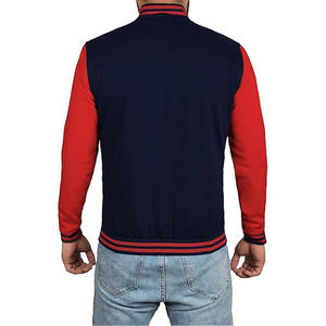 Blouson aviateur 100% polyester nylon pour homme, brodé, matelassé, doublé, épais, style universitaire, personnalisé, envoyé par Dress Sports - Product Image 5