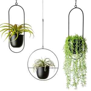 Support mural robuste en métal pour plantes, support de pot de fleurs intérieur/extérieur, support décoratif moderne pour jardin, balcon, jardinière - Product Image 1