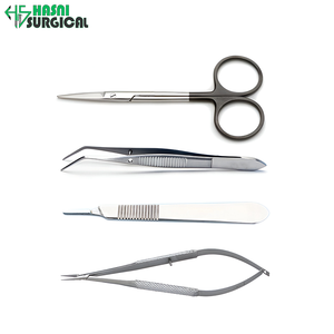 Instrumentos Quirúrgicos para Entrenamiento de Simulación, Paquete de Cirugía Oftálmica Veterinaria - Product Image 4