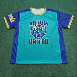 Wholesale Custom <b>100</b>% <b>Polyester</b> Jersey Sublimation T-<b>Shirt</b> Quick Dry Mesh Team Wear Sports <b>Shirt</b> Custom Logo OEM Manufacturer - Product Image 3