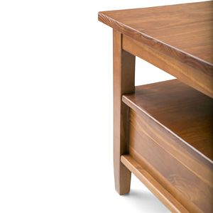 Light Golden <b>Brown</b> Warm Shaker Coffee <b>Table</b> - Product Image 2