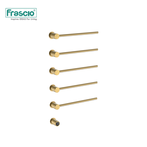 Frascio Five Smart Electric <span class=keywords><strong>Toallero</strong></span> Safety 304 Cepillo de acero inoxidable Oro Impermeable <span class=keywords><strong>Baño</strong></span> <span class=keywords><strong>Toallero</strong></span> eléctrico - Product Image 5