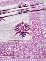 Tendance 2026 Sarong de plage marron en coton doux à motifs floraux, imprimé au bloc indien, sans bretelles, avec de magnifiques détails, pour femme, 1 pièce