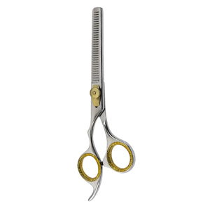 Tijeras de Entresacar con Logotipo Personalizado, Tamaño Personalizado, Acero Inoxidable Jiangsu 440C, Tijeras de Entresacar Profesionales para Barbería - Product Image 3