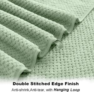 Ensemble de serviettes de bain extra larges, serviettes de bain surdimensionnées, microfibre, séchage rapide, super douces, très absorbantes, pour la salle de bain - Product Image 3