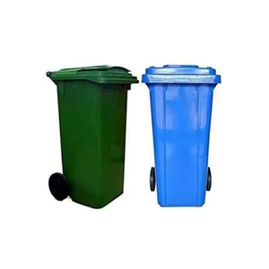 Plastic Dustbin with Wheel Portable & <b>Large</b> Capacity Designed for Easy Waste Disposal Transportation in Office Hotel Hospital - Product Image 2