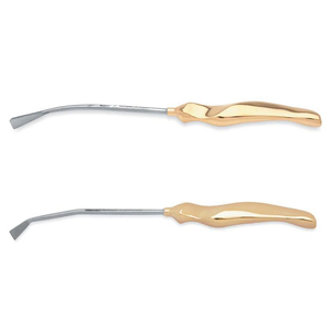 Spatule ovale rigide manuelle chirurgicale premium pour dissection mammaire, 25 mm de large, 330 mm, instrument en acier inoxydable - Product Image 4