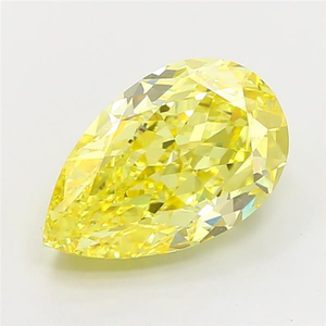 เพชรคุณภาพสูง เกรด IGI สีเหลืองสดใส ระดับ Fancy Vivid Yellow  แบบ CVD Type 2A  คุณภาพเยี่ยม ให้ประกายวิบวับ โดดเด่น เหมาะสำหรับเครื่องประดับ  ได้รับการรับรองแล้ว - Product Image 3