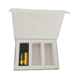Caja de Cartón Plegable Portátil Personalizada Premium |   Empaque de Papel con Recubrimiento UV Blanco para Medicamentos, Cosméticos, Productos para el Cuidado de la Piel y Productos Farmacéuticos - Product Image 5