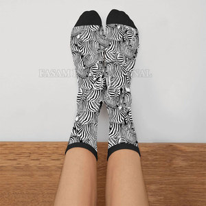 Solid Color Light Weight Sublimation Socks 2026 Custom Made Premium Quality Sublimation Socks - Product Image 5