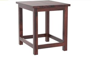 Wood Nightstand <b>End</b> <b>Table</b> Square Side <b>Table</b> Modern <b>Storage</b> Rack for Living Room Bedroom - Product Image 5