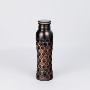 Pure <b>Copper</b> <b>Bottle</b> for Healthy Drinking Water Bulk Wholesale Manufacturer - Product Image 4