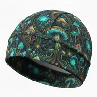 Gorras de Ciclismo y Montañismo con Logotipo Impreso, Gorro de Calavera con Forro de Satén, Gorra de Ciclismo Personalizada, Gorro de Calavera