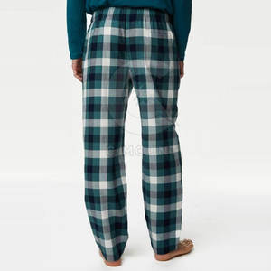 Conjunto de Pijama de Algodón para Hombre, Ropa de Dormir Suave y Cómoda para el Hogar, Transpirable, Corte Relajado, para Verano e Invierno - Product Image 2