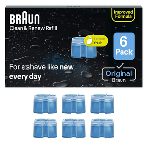Cartouches de recharge Braun Clean & Renew CCR, solution nettoyante liquide de remplacement pour système Clean&Charge, lot de 6 - Product Image 5