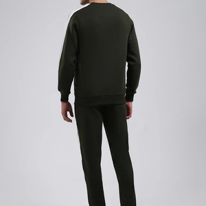 Survêtement à col rond pour homme OEM ODM en molleton brossé doux, vêtements décontractés d'hiver, survêtement à col rond pour homme, vêtements de sport professionnels - Product Image 2