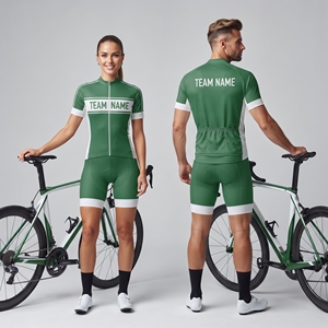 Tenue de cyclisme personnalisée pour équipe de course, vêtements de sport de haute qualité, ensemble maillot et short athlétique à séchage rapide - Product Image 4