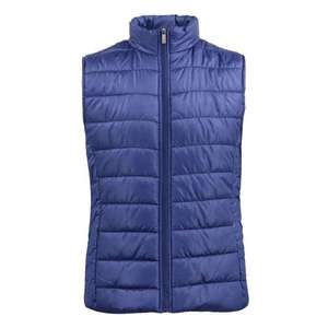 Gilet matelassé personnalisé OEM pour hommes et femmes, léger, col montant, sans manches, chaud, uni, pour l'hiver, vente en gros - Product Image 1