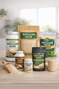 WARRLY Exportation Internationale Qualité Supérieure Psyllium Husk Isabgul Fibres Entières 100% Naturelles Stockage à Froid Durée de Conservation Un An Sans Gluten - Product Image 5