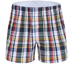 Shorts de boxer en maille douce pour hommes, respirants et confortables, avec taille élastique, pour le quotidien, la détente et le sommeil - Product Image 5