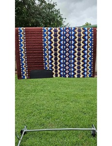 Manta de Silla de Montar Occidental Premium para Caballos, Hecha a Mano, de Lana, para Paseos y Trabajo en Rancho - Product Image 2