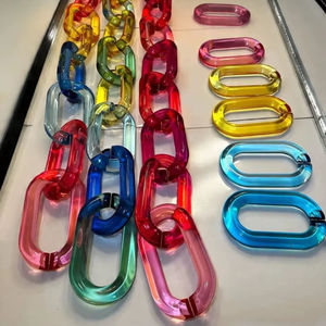 Cadena Decorativa de Resina de la Mejor Calidad, Arte Elegante Hecho a Mano, Adorno Acrílico para Colgar en la Pared, Decoración Moderna para Interiores del Hogar - Product Image 4