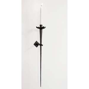 <b>Extendable</b> Iron Metal <b>Wall</b> Mounted Candle Holder Black Finished Perfect For Home Event Bedroom Holiday <b>Lighting</b> Decoration - Product Image 5