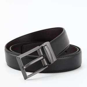 Nuevo cinturón de cuero genuino para hombre, hebilla de aleación con diseño giratorio, cinturón informal de negocios, duradero, ligero, a la moda - Product Image 5