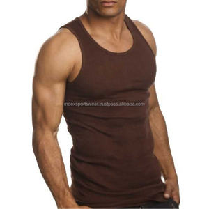 Chaleco de Fitness de punto transpirable XL de verano para hombre, camiseta sin mangas informal estampada sin mangas para gimnasio, correr, entrenamiento - Product Image 5