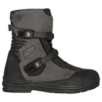 Chaussures de Moto de Sport en Cuir Imperméables et Respirantes pour Hommes, Botte de Course Moto Cross