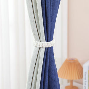 Handmade Jute Curtain <b>Tiebacks</b> – Sustainable Natural Fiber Curtain Holdbacks for Global Wholesale Buyers - Product Image 6