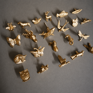 Handcrafted Solid Brass Sitting Cat <b>Cabinet</b> <b>Knob</b> Golden Finish Decorative Drawer Pull Wardrobe Door Handle Furniture Accent - Product Image 6