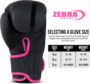 New Professional Heavy Duty <b>Latex</b> PU Leather Boxing <b>Gloves</b> 14oz for Men Women Training Use Moisture Wicking & Breathable - Product Image 5