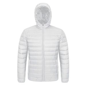 Fully Customized Men's Waterproof <b>Canvas</b> Puffer <b>Jackets</b> Polyester Wadding Filled Winter DDP Shipping - Product Image 4
