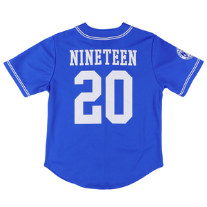 Maillot de baseball bleu roi Zeta Phi Beta, broderie de lettres grecques ZPB, chemise de sport universitaire boutonnée pour femme, qualité supérieure - Product Image 2