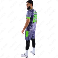 Nouvel ensemble complet de haute qualité en gros unisexe maillots de Football ensemble joueur Version football formation costume 100% Polyester personnalisable