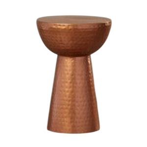 Attractive Prices Hammered Metal Cylinder <b>Stool</b> Industrial Design Handmade Home Furniture Living Room Decor - Product Image 4