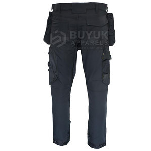 Protective Work Pants <b>Builder</b> Industrial Mechanic Technician Heavy Duty Outdoor Reinforced Quick Dry Breathable Polyester/Cotton - Product Image 4