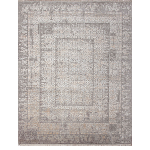 Tapis en laine traditionnel noué à la main, tapis médaillon classique personnalisé pour un style d'intérieur élégant - Product Image 1