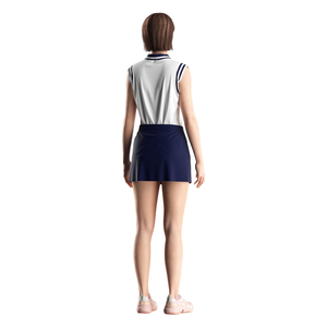 Camisetas de Golf sin Mangas para Mujer, Transpirables, de Punto, con Spandex, de Secado Rápido, Ropa de Alta Calidad, Camiseta sin Mangas para Tenis y Deportes de Polo - Product Image 2