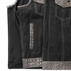 Chaleco de Cuero Estilo Biker - Product Image 3