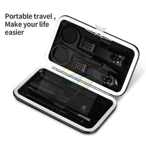 Kit de manucure et pédicure professionnel de luxe en acier inoxydable 8 pièces avec logo personnalisé – Ensemble de soins des ongles professionnel 8 pièces - Product Image 6