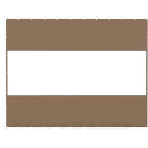Tenda a Pannello Trasparente per Esterni da 18 oz, Resistente alle Intemperie, Impermeabile in PVC e Poliestere, Antistrappo per Patii e Gazebo - Product Image 1