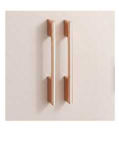 KELLTON Midcentury Modern Square Metal Furniture Handles <b>Drawer</b> <b>Pulls</b> for Kitchen Cabinets Wardrobes 8" 10" Durable Anti-Rust - Product Image 6