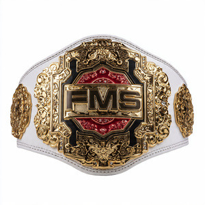Cinturón de Campeonato de Boxeo Unisex de Alta Calidad, Personalizado OEM ODM, con Hebilla de Aleación y Forro de Nailon con Impresión por Transferencia de Calor, Marca Hongmioo - Product Image 1