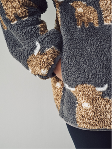 Professional Custom Sublimation 100% Cotton Women Sweatshirt Fleece Plain <b>Sweater</b> long sleeve sweatshirt - Product Image 5